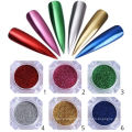 poudre de pigment de platine de couleur pour nail art